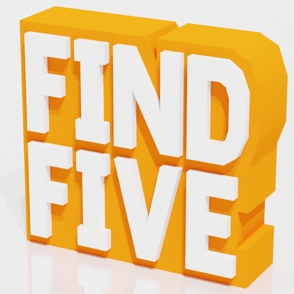 Find Five 3D